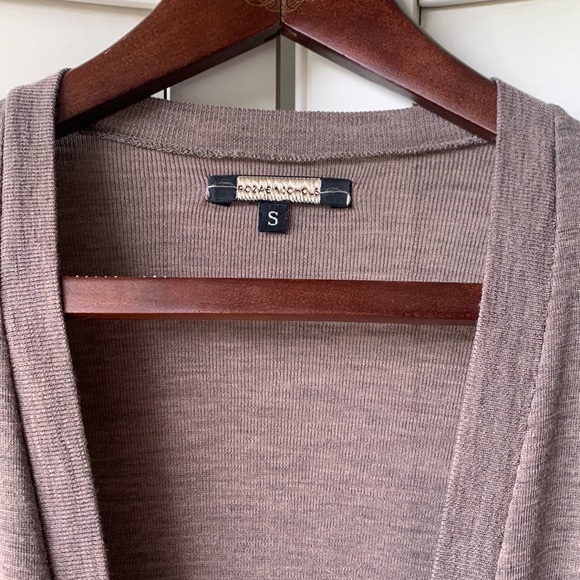 Rozae Nichols Lightweight long-sleeved Cardigan in size S. - Picture 3 of 6